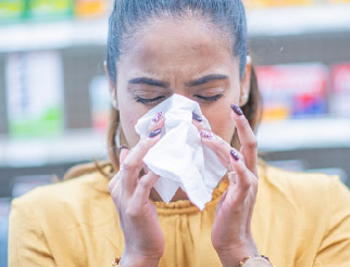 Nasal obstruction or congestion
